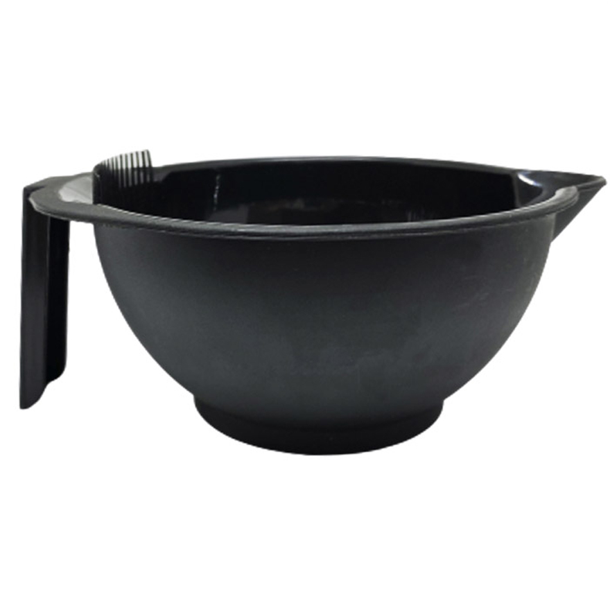 Painting bowl with scallop, black