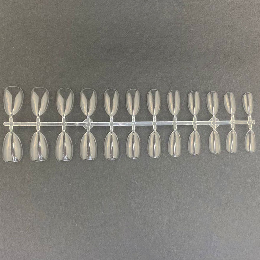Nailapex Gel tipsi Migdal without contact zone, №7, 24 pcs