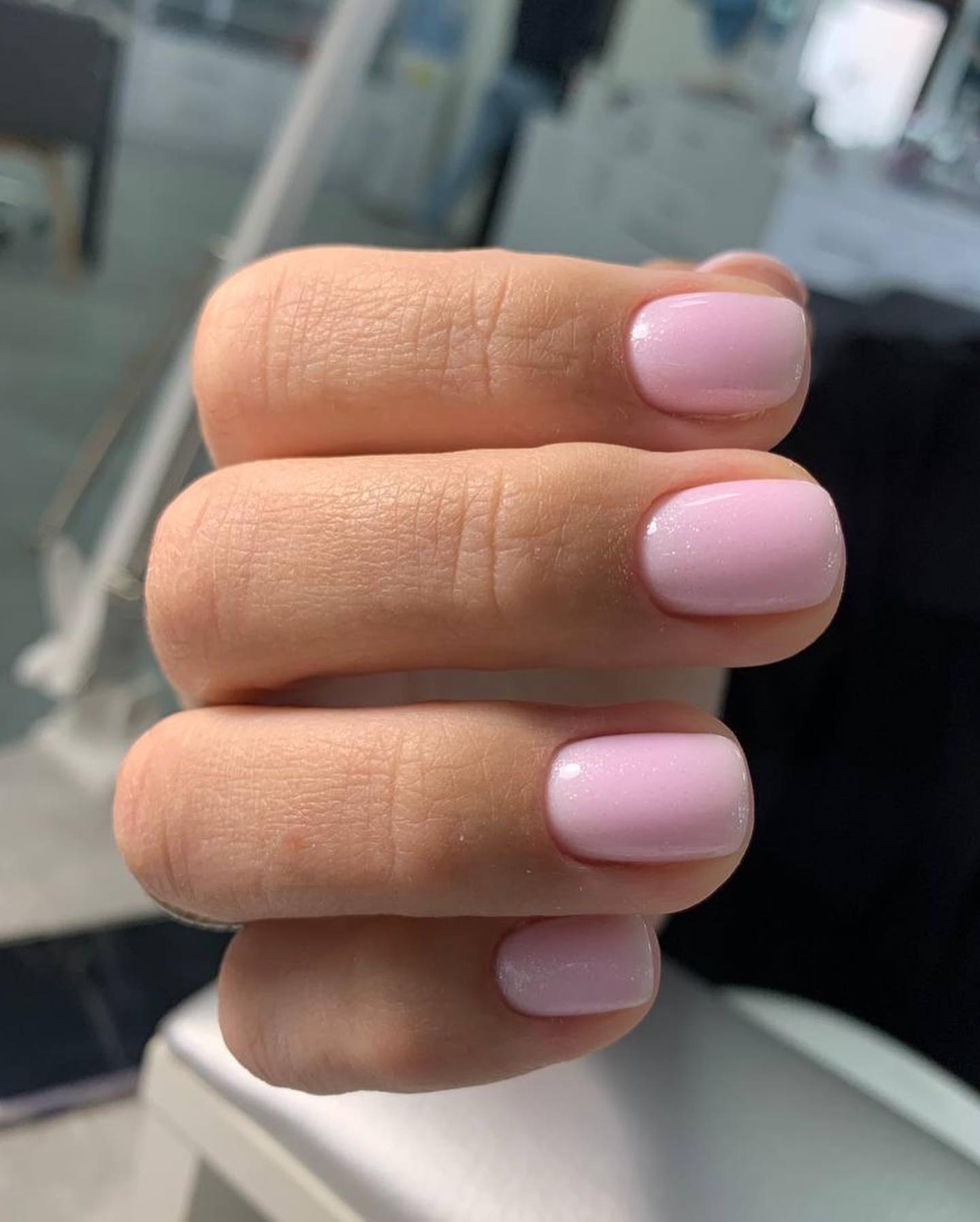 Touch Cover Base Rosy shine (light pink with microshine), 13 ml