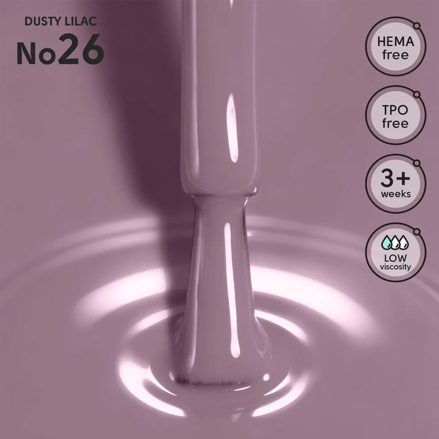 Shelly Гель-лак Dusty Lilac 26, 12 мл