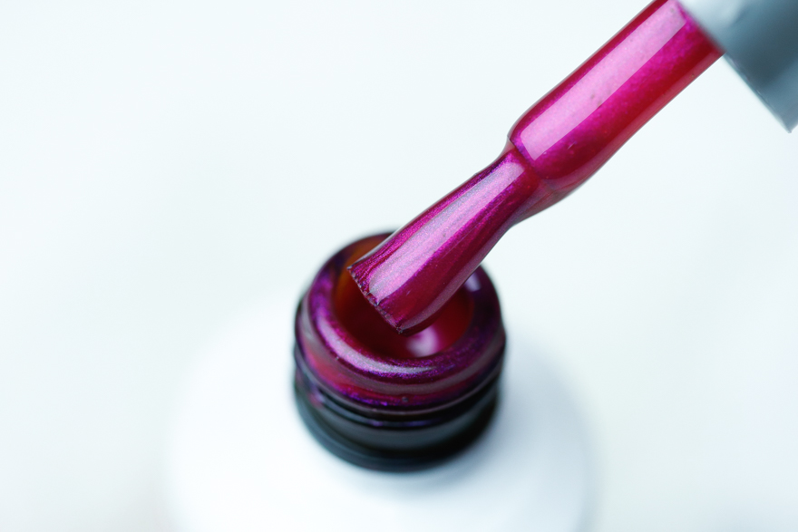 Gel varnish Atica Rebel Pink GPM44 (hot pink, micro-shine), 7.5 ml