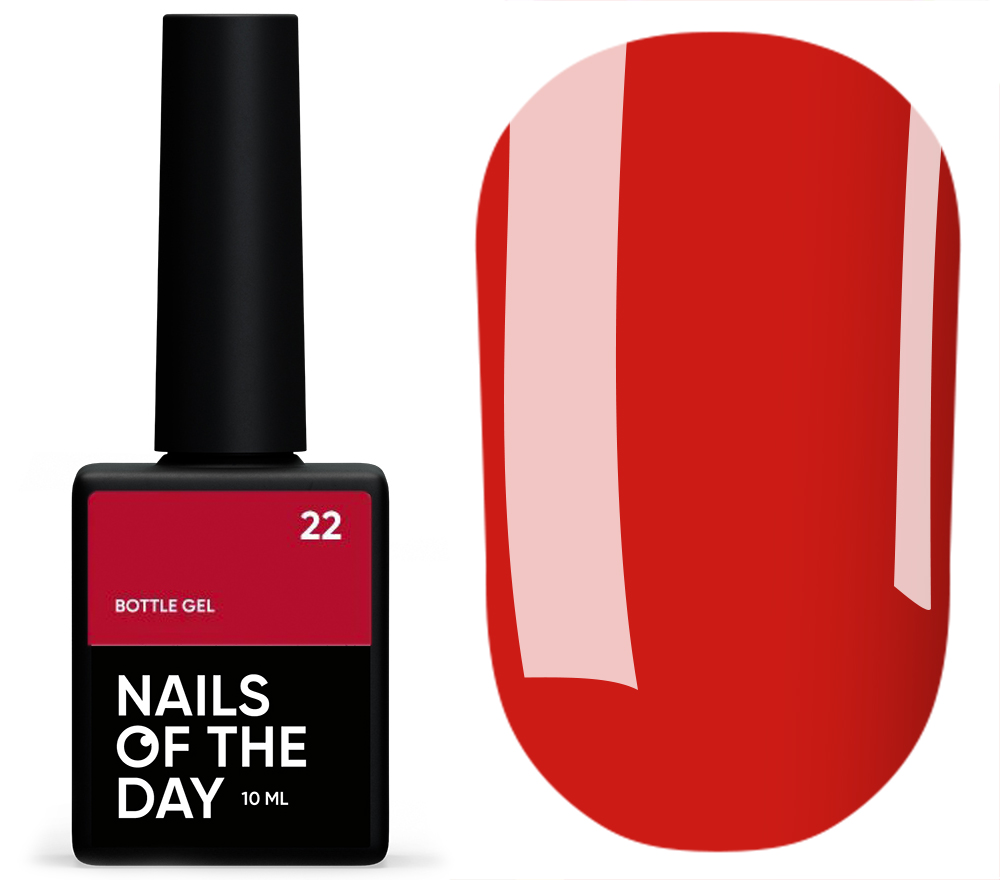 Nails Of The Day Bottle Gel (Clear), 10 ml