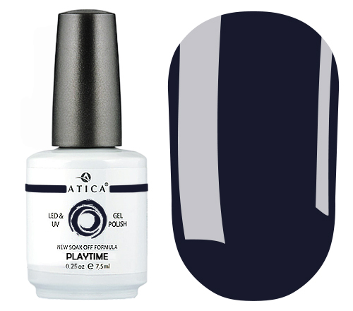 Atica Playtime GPM160 gel varnish (deep dark blue, enamel), 7.5 ml