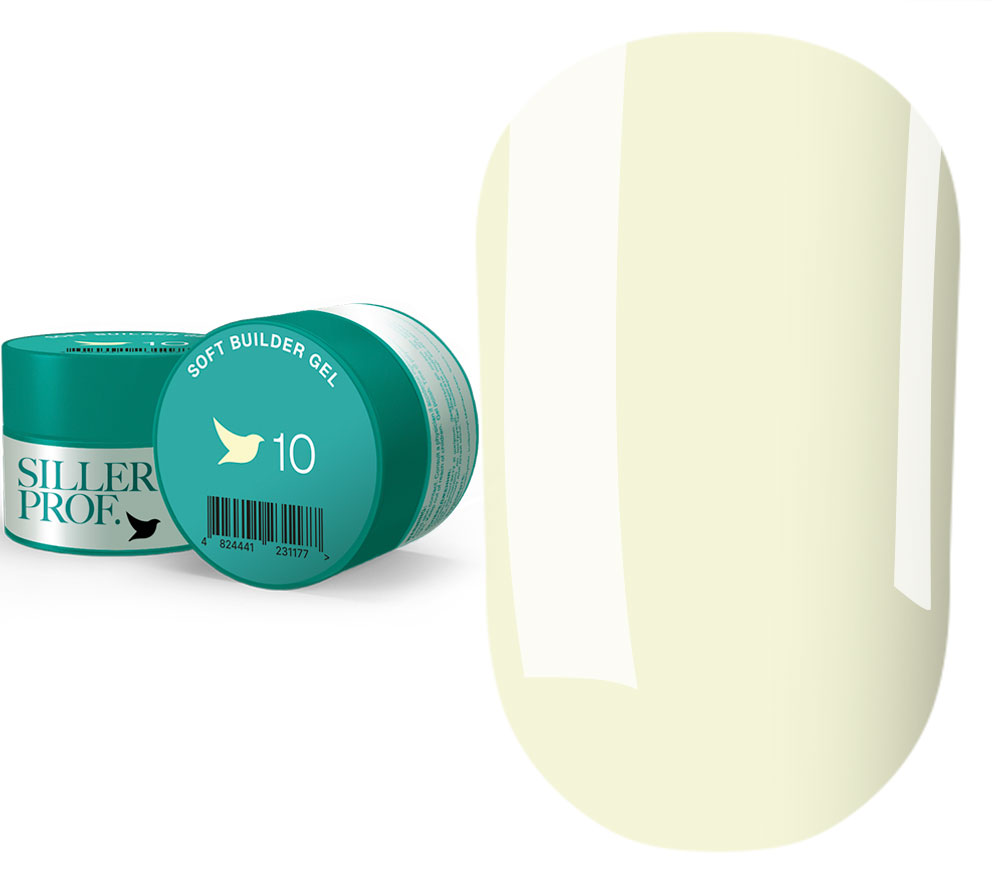 Siller гель для ногтей Soft Builder Gel №0010, 30 мл
