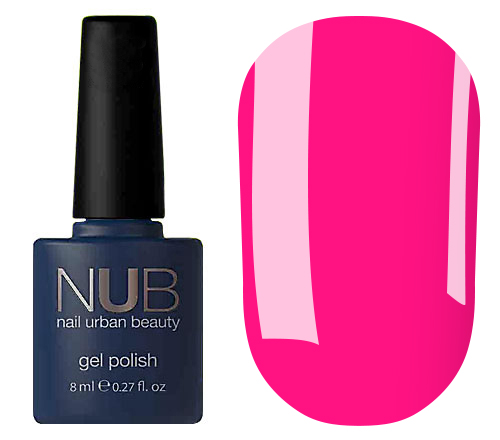Gel varnish NUB 213 (bright pink, enamel), 8 ml