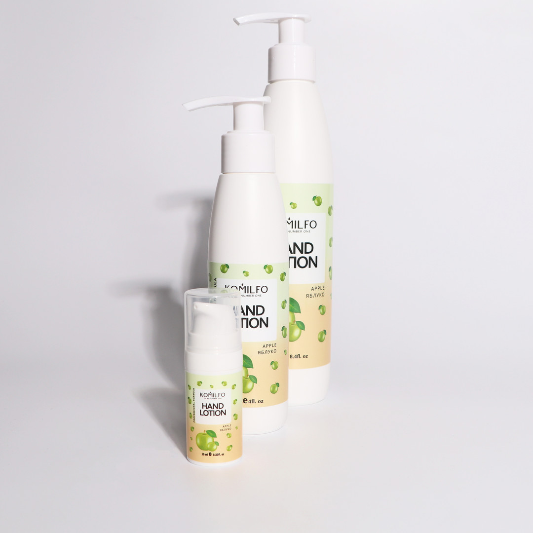 Komilfo Hand Lotion "Apple" - apple hand lotion, 125 ml