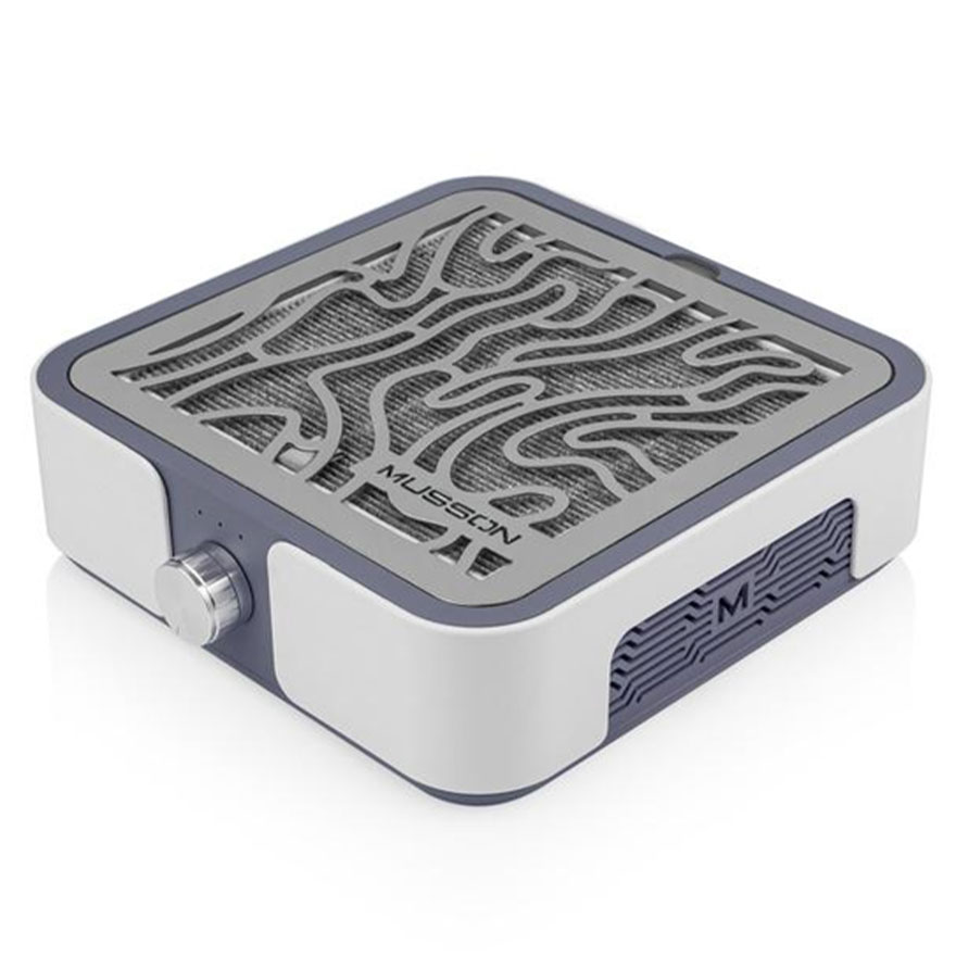 MUSSON Витяжка для манікюру та педикюру X 2 Graphite на 72W (гарантія 24 місяці)