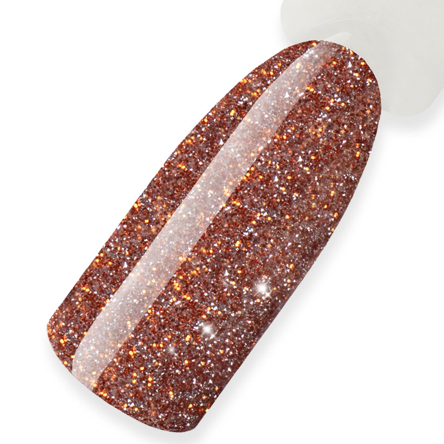 Reforma Gel Polish, Sleigh (Orange Reflective), 10 ml