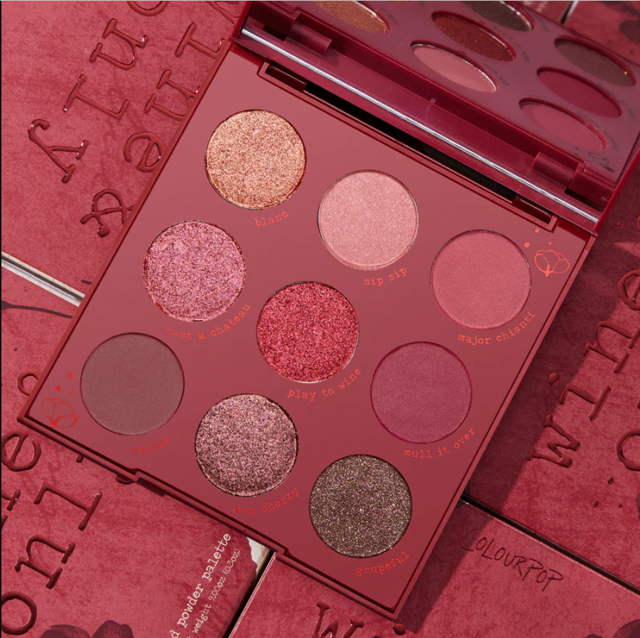 ColourPop Wine & Only Palette Eye shadow palette, 9 g