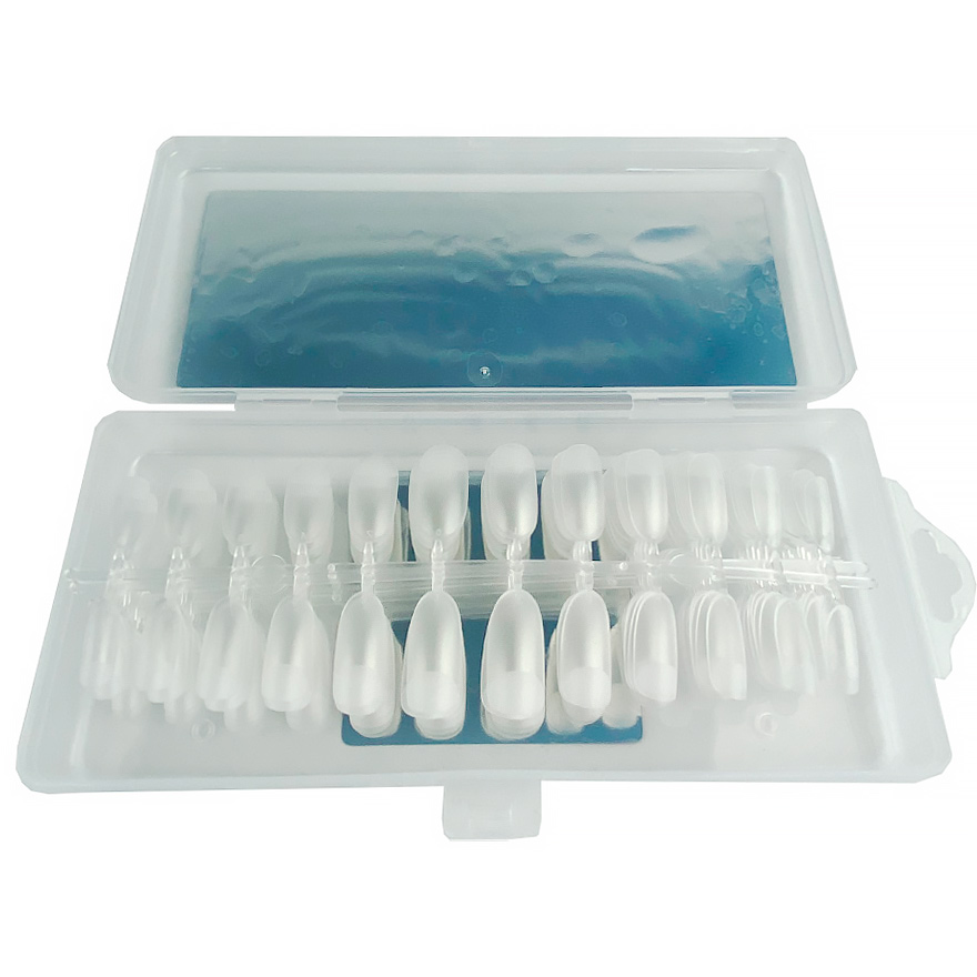DNKa Гелеві тіпси для нарощування Professional Nail Gel Tips Oval, 240 шт DNKa Гелеві тіпси для нарощування Professional Nail Gel Tips Oval, 240 шт