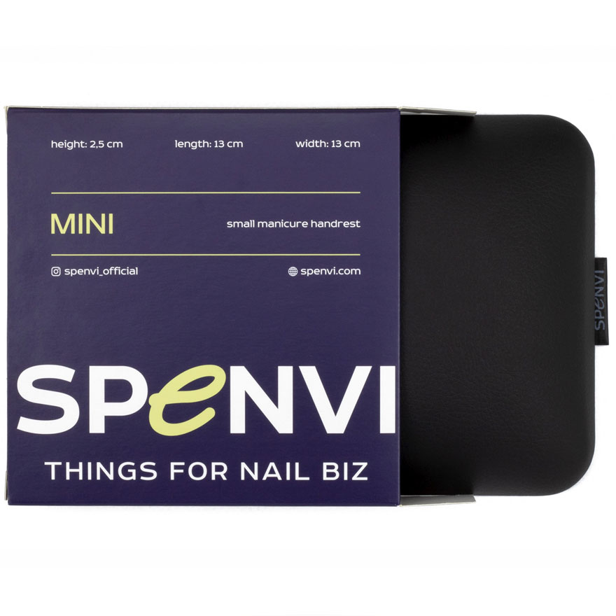 SPENVI Подушка под локоть для маникюра Mini Black SPENVI Подушка под локоть для маникюра Mini Black