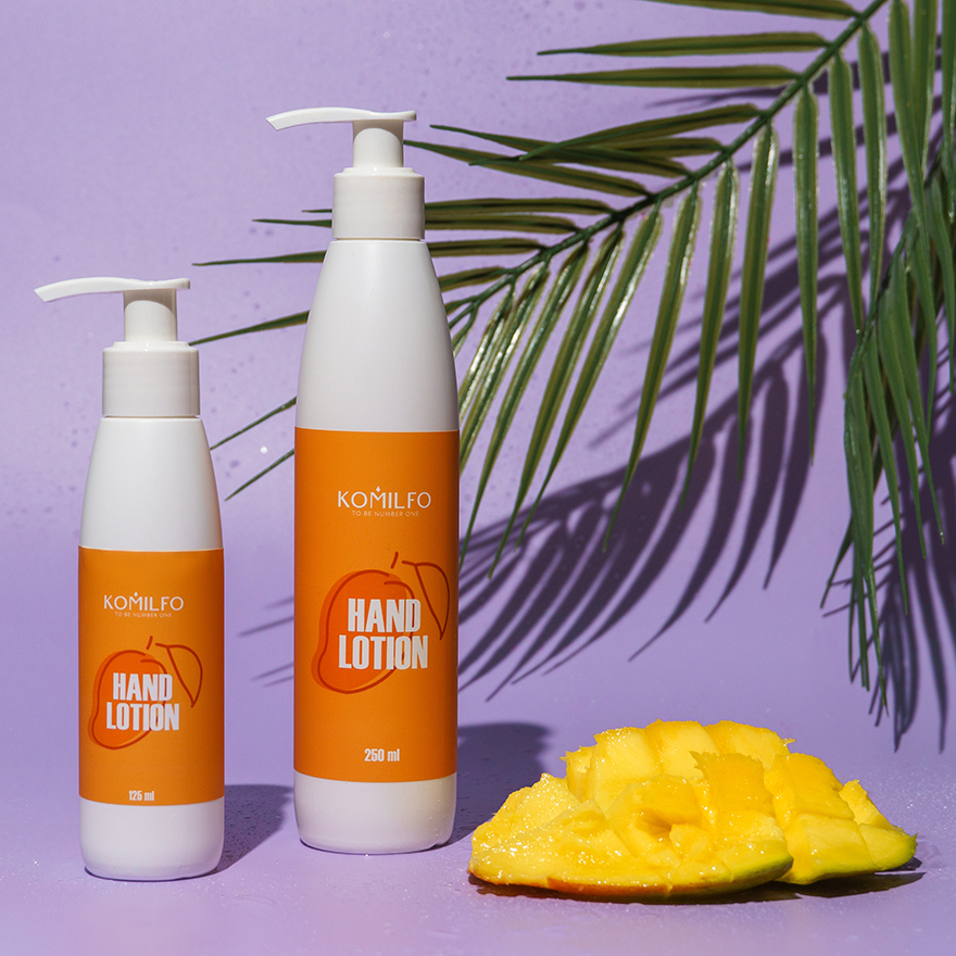 Komilfo Hand Lotion "Mango" - mango hand lotion, 125 ml