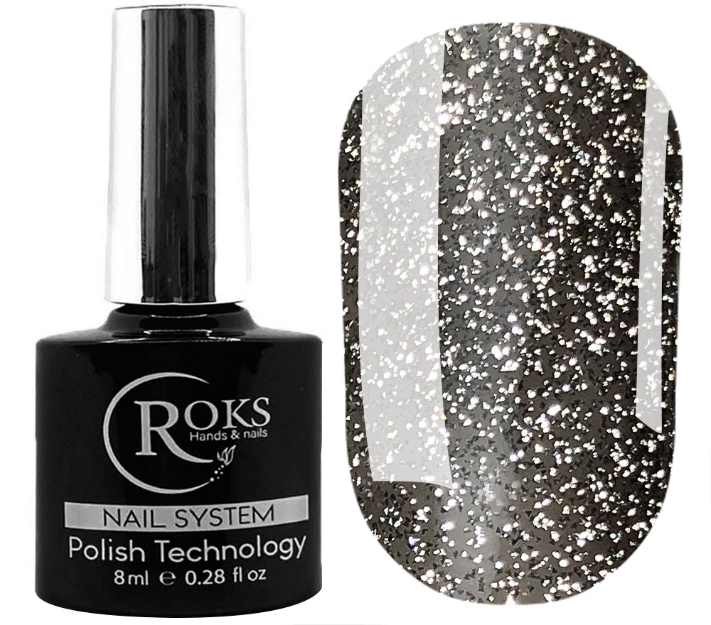 Roks Base Rubber French #078 (reflective gray), 8 ml