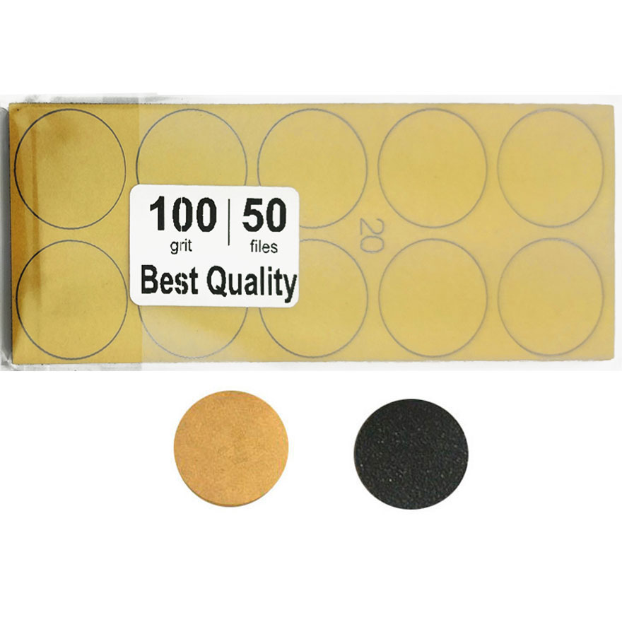 AS Replacement abrasive for Podo-Disck 20 mm, 100 grit (50 pcs)