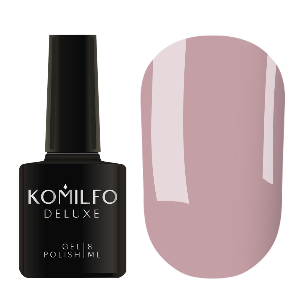 Gel varnish Komilfo Deluxe Series D320 Deauville mauve (lavender, enamel), 8 ml.