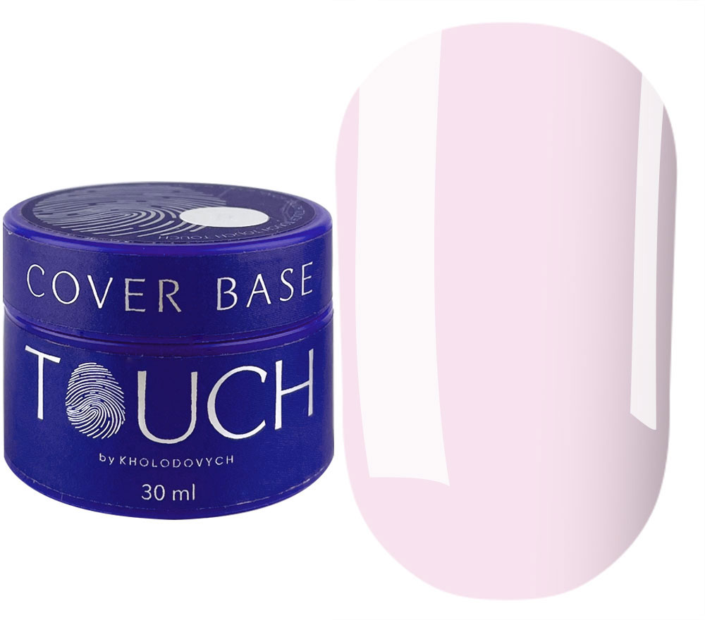 Touch База кольорова Cover Base Coconut, 30 мл NEW
