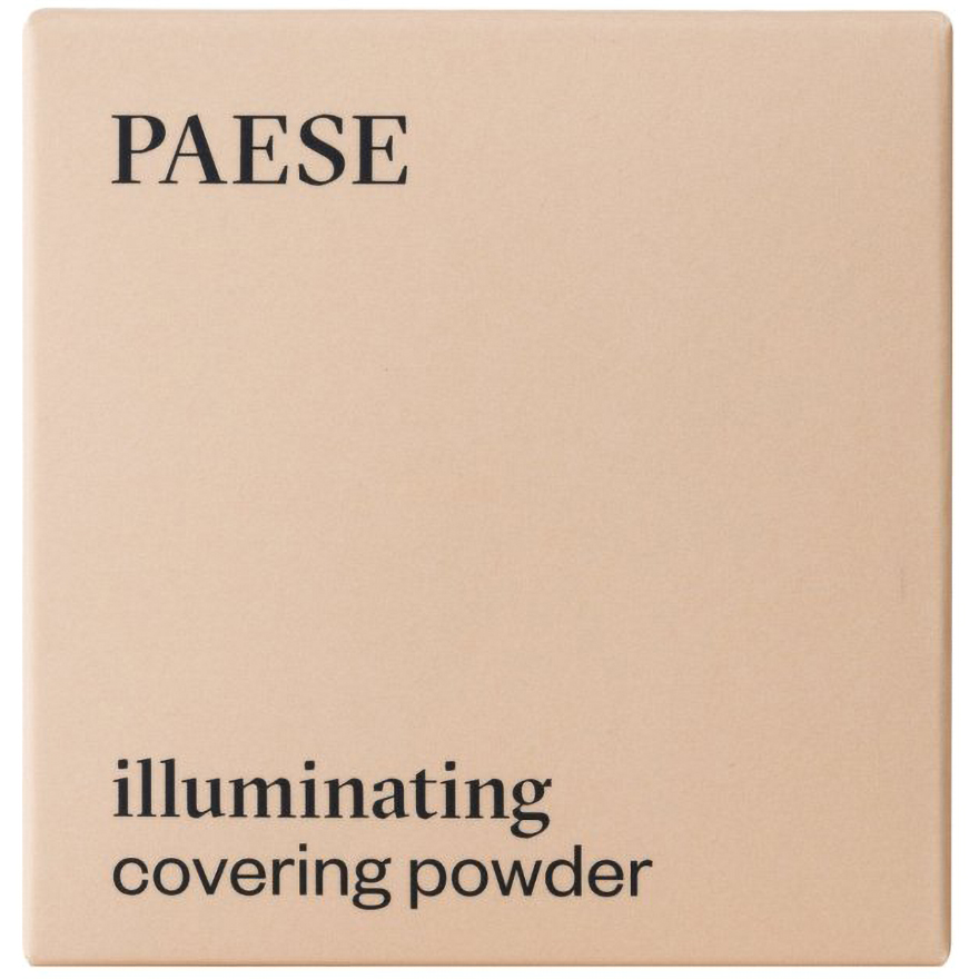УЦЕНКА до 10.2026 Paese Powder Illuminating Covering Компактная тонирующая пудра светоотражающа - 4С Tanned, 9 г