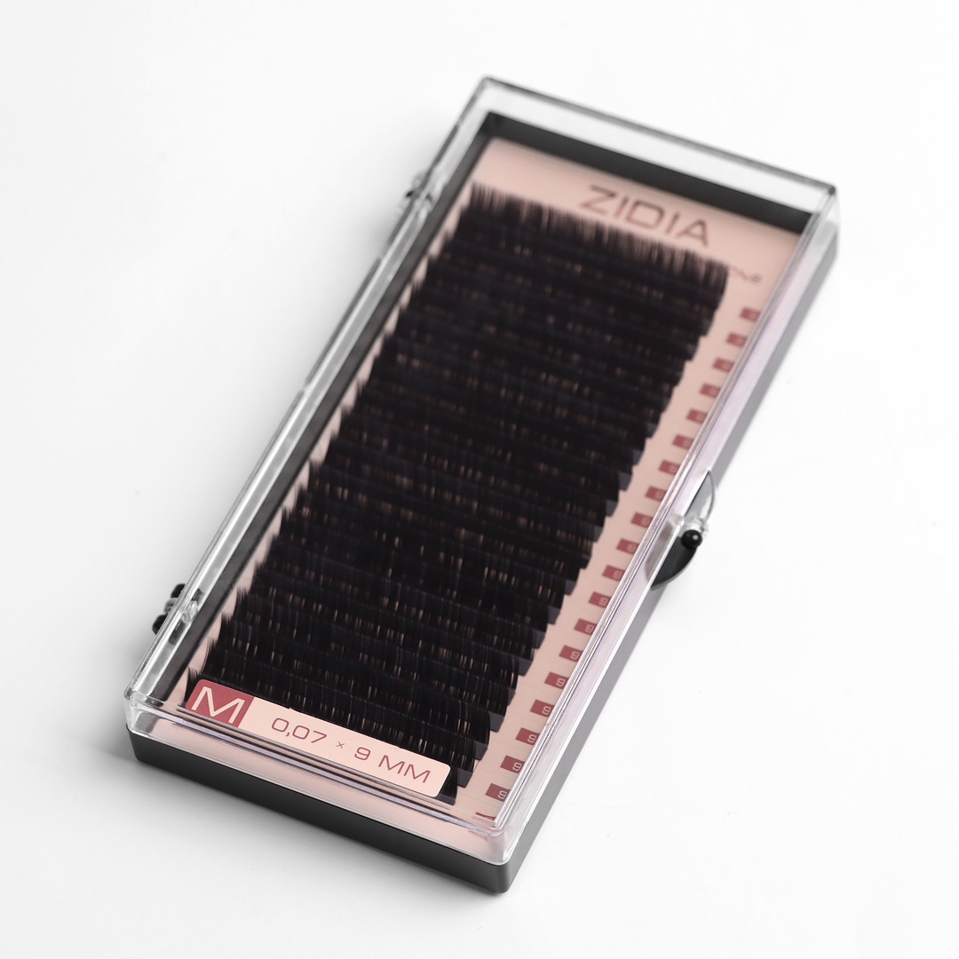 ZIDIA Premium Lash Extensions 20 strips - M0.07 x 9 mm ZIDIA Premium Lash Extensions 20 strips - M0.07 x 9 mm