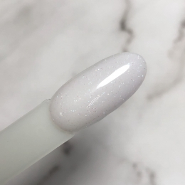 Siller Nail Base Cover Opal Milk (milky with micro glitter), 8 ml