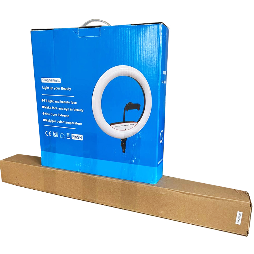 Ring lamp Soft Ring Light RL-14 Inch (3 mounts + remote control + tripod + bag) ring diameter 36 cm (1 month warranty)