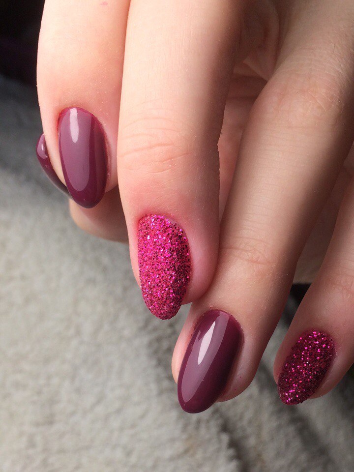 Gel polish Komilfo Deluxe Series D242 (classic Marsala, enamel), 8 ml.