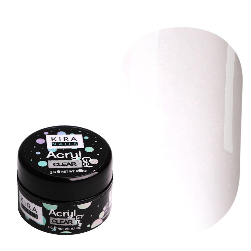 Kira Nails Acryl Gel - Clear, 5 g