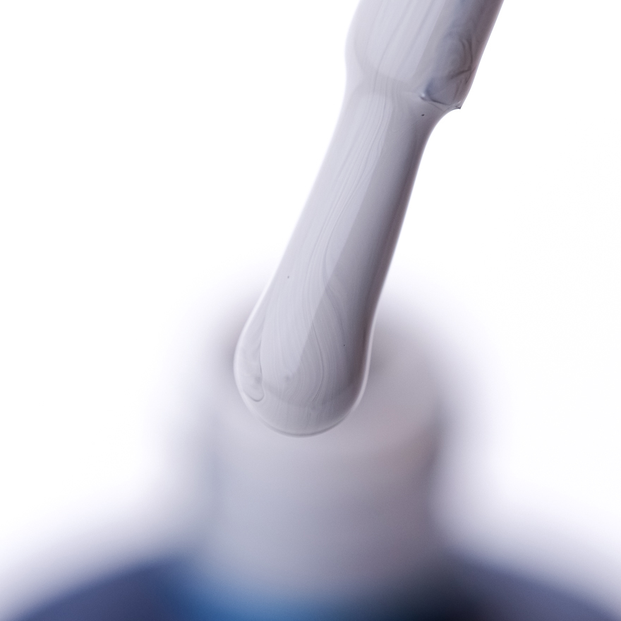 Гель-лак NUB 129 Milk Ashes (оливково-серый, эмаль), 8 мл