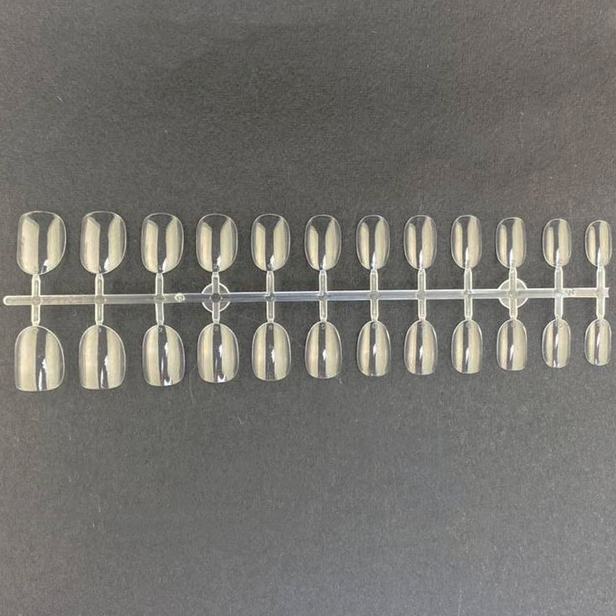 Nailapex Gel tips Square soft, No. 4, 24 pcs