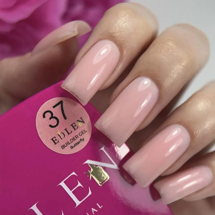 Edlen Гель для ногтей Builder gel Butterfly №37, 15 мл