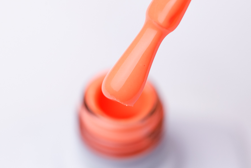 Molekula gel varnish No. 054 (bright orange, enamel), 11 ml