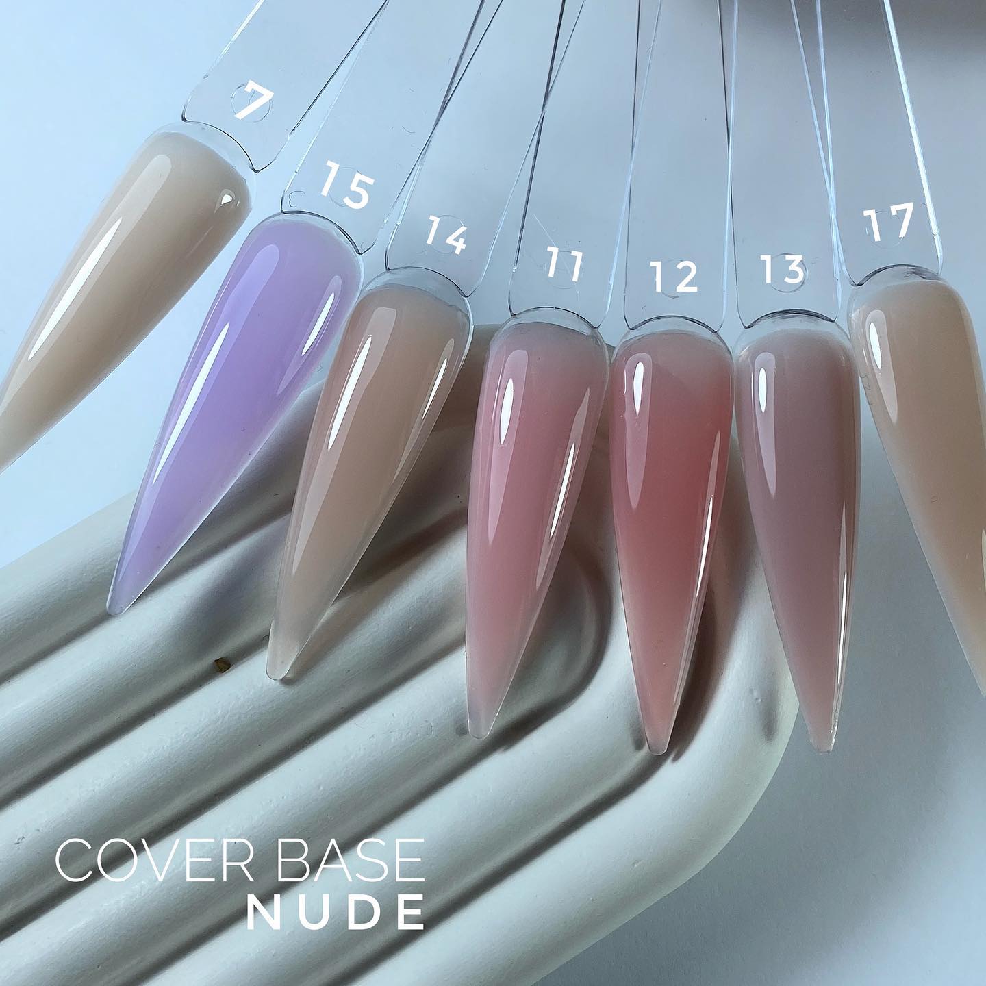 Grade Base for nails Сover base 13 (nude), 15 ml