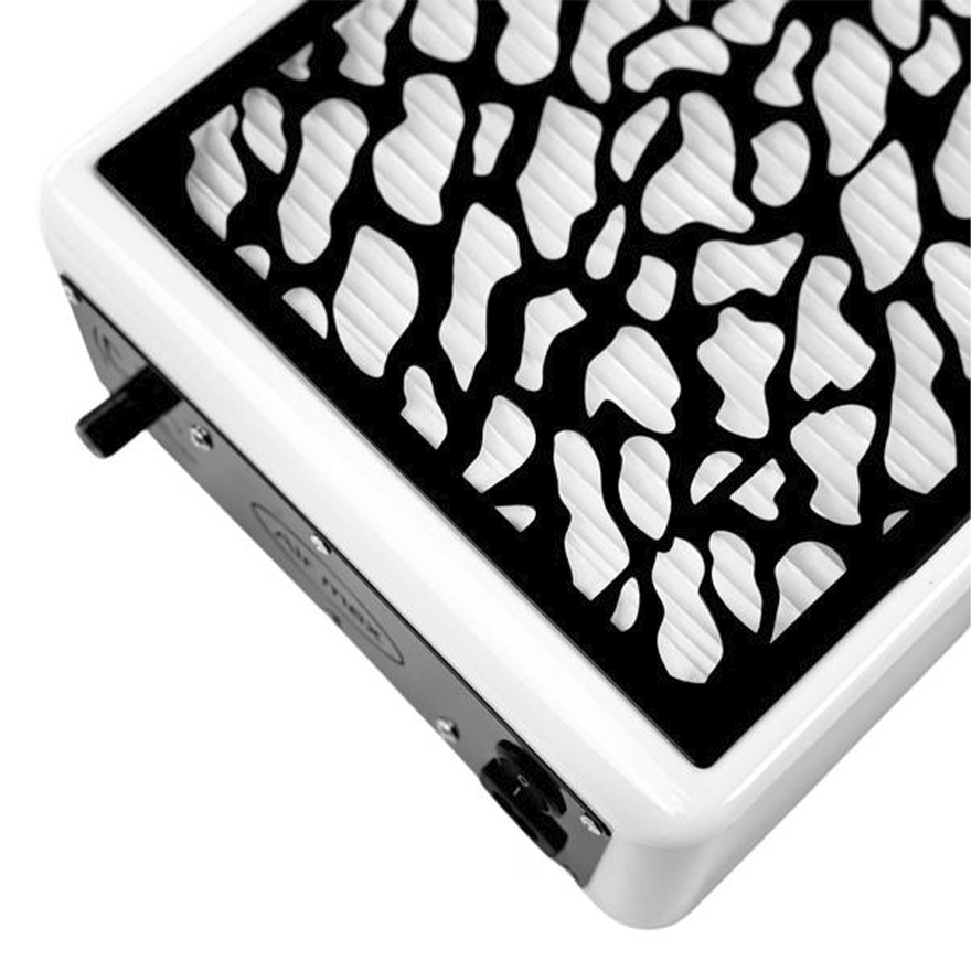 AIR MAX Manicure extractor hood Panther '24, 220V, white with black panel (24 months warranty)