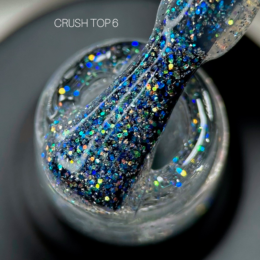 SAGA professional Top without sticky layer CRUSH 06, 9 ml