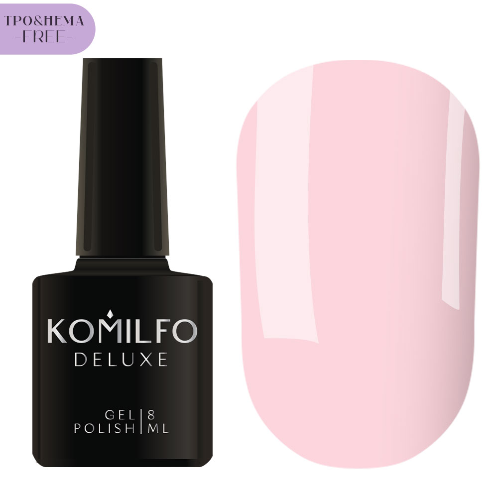 Gel varnish Komilfo DeLuxe Termo C003 (light brown, when heated - bright light green), 8 ml