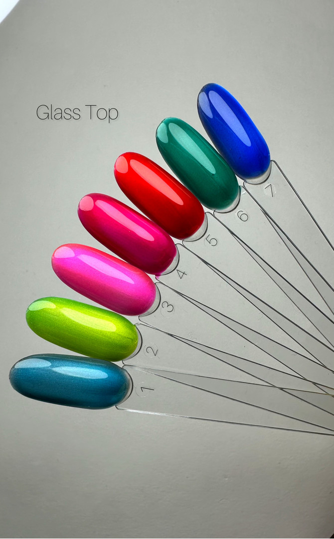 УЦІНКА до 08.2029 SAGA professional Вітражний топ без липкого шару GLASS 02, 9 мл