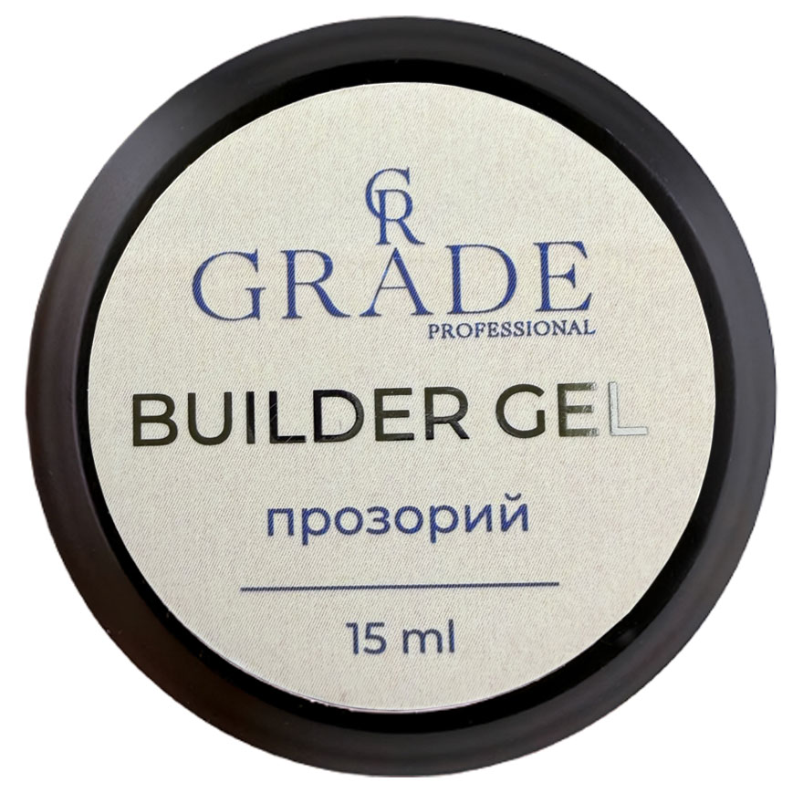 Grade Гель для ногтей Builder Gel (прозрачный), 15 мл