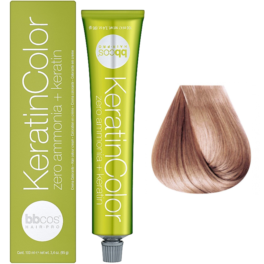 Bbcos Keratin Color Cream-farba for hair 8/26 blond light-medium, 100 ml