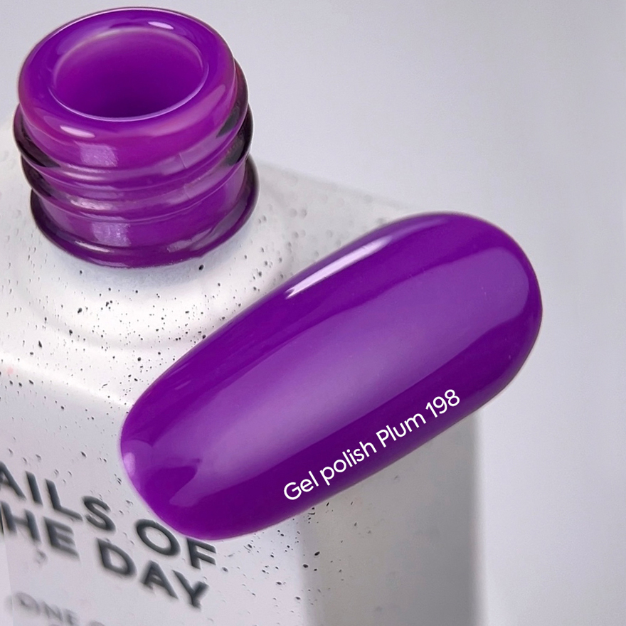 Nails Of The Day Гель-лак для нігтів Summer Plum, 10 мл Nails Of The Day Гель-лак для нігтів Summer Plum, 10 мл