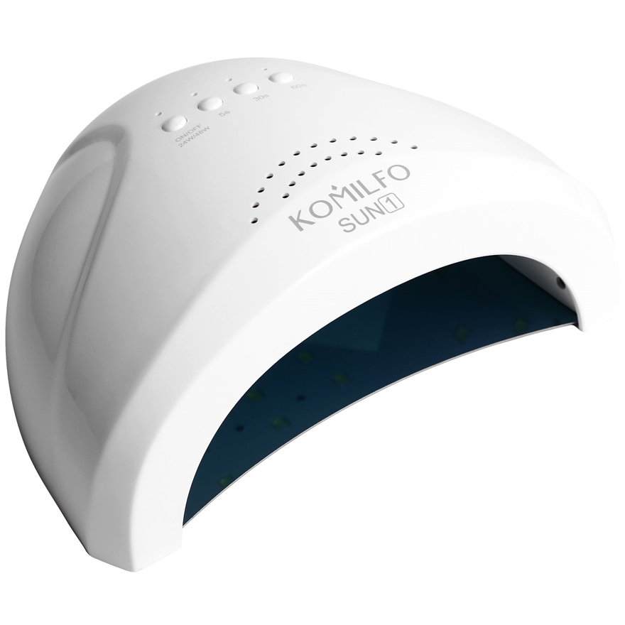Komilfo Nail Extension Kit (with Sun1 48W Lamp, White and Komilfo No Wipe UV Top) Komilfo Nail Extension Kit (with Sun1 48W Lamp, White and Komilfo No Wipe UV Top)
