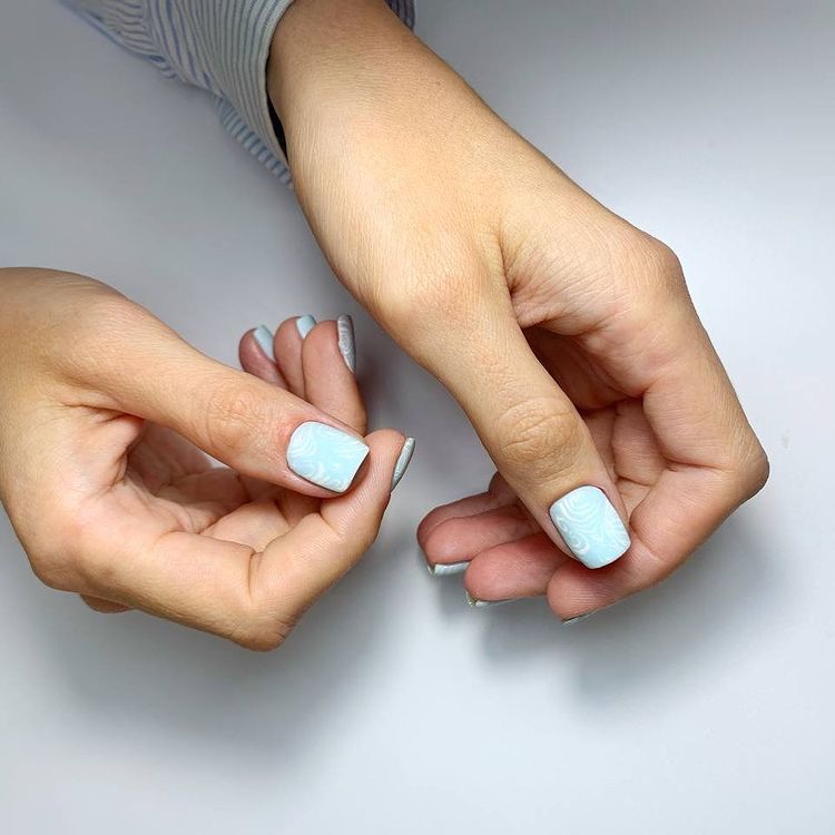 Atica GPM224 Mariners gel-varnish (milky-mint, enamel), 7.5 ml