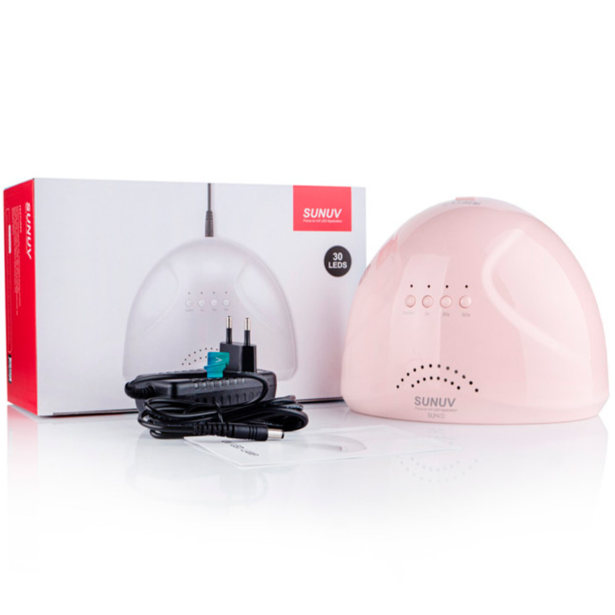 SUNUV Universal lamp of new generation SUN 1 Pink LED+UV 48W (1 year warranty)