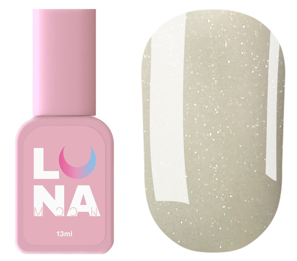 LUNA Cover Base №17 (pale gray, microshine), 13 ml