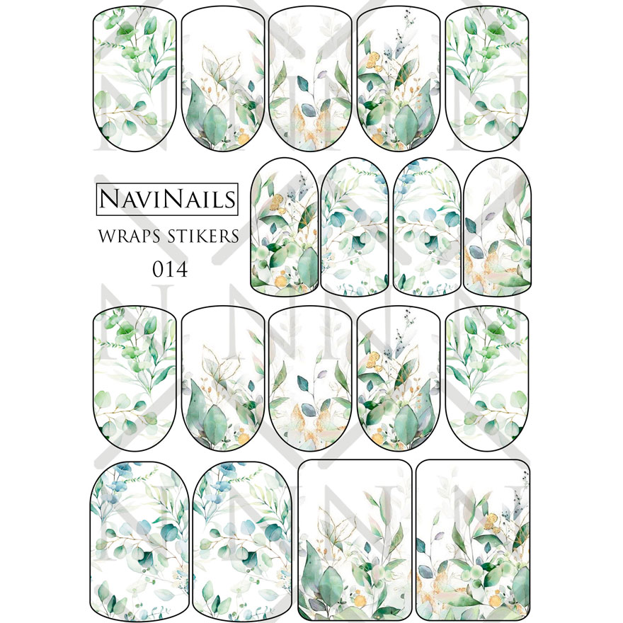 NaviNails Пленка на ногти WS-014 NaviNails Пленка на ногти WS-014