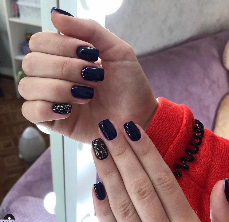 MOON FULL color Gel polish No. 177 gel-varnish (dark indigo, enamel), 8 ml