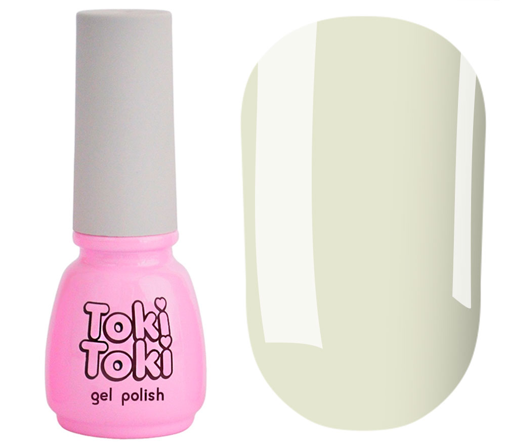Toki Toki Gel nail polish Spring SP06 (gentle light yellow, enamel), 5 ml