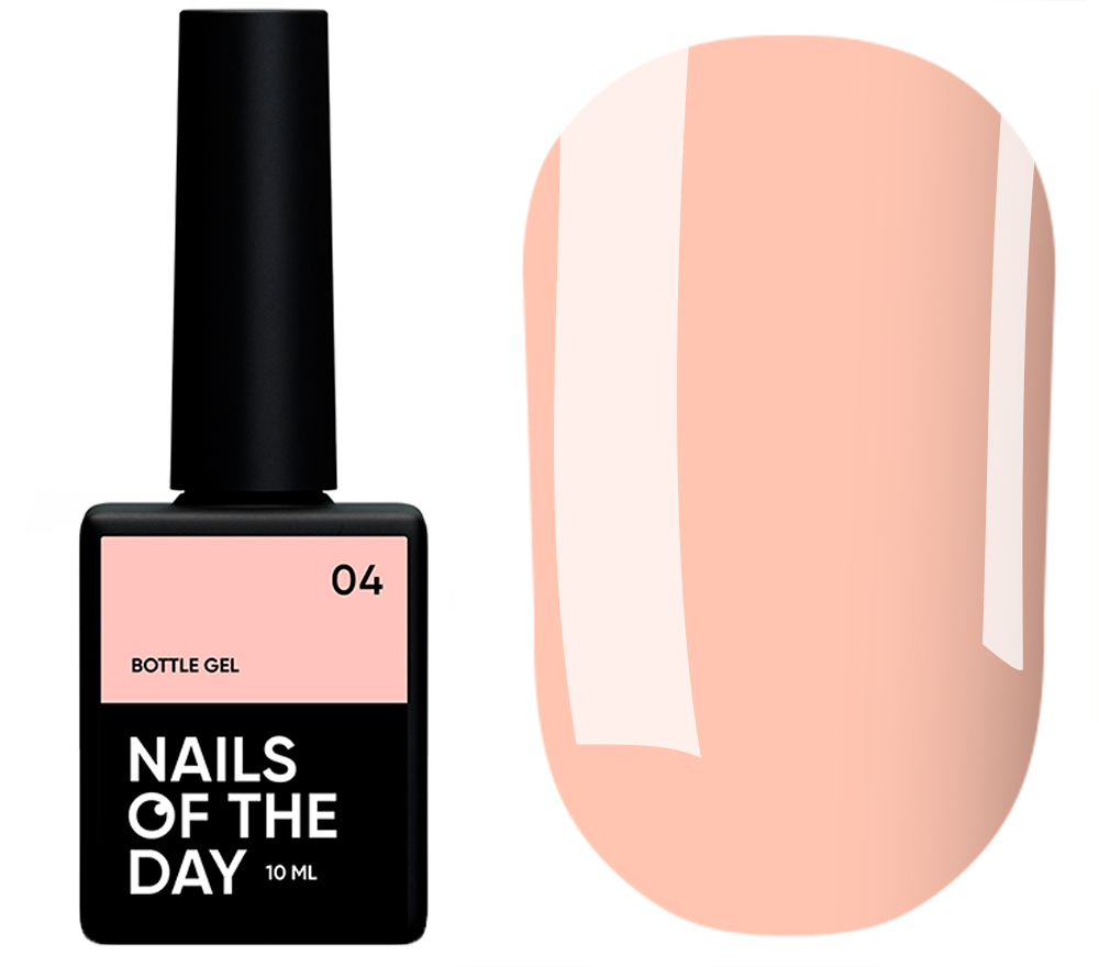 Nails Of The Day Nail Bottle Gel No. 04, 10 ml