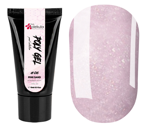 Molekula Poly Gel №06 Pink Sand 15ml