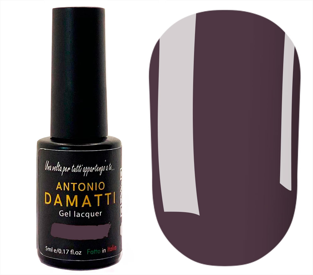 Гель-лак Antonio Damatti №260 (кофейный, эмаль), 5 мл