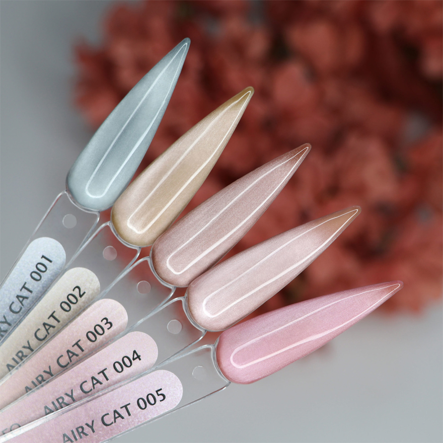 Gel varnish Komilfo DeLuxe Termo C003 (light brown, when heated - bright light green), 8 ml