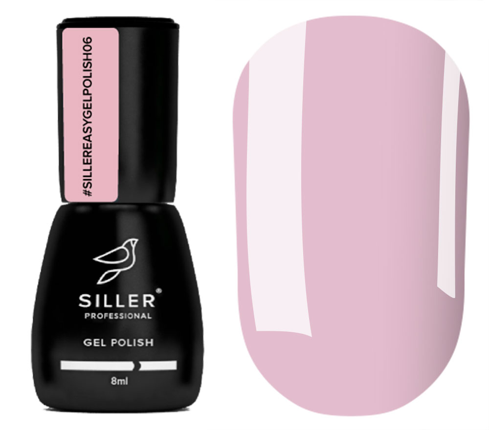 Siller One-step gel polish for nails One-step gel polish EASY No. 06, 8 ml Siller One-step gel polish for nails One-step gel polish EASY No. 06, 8 ml
